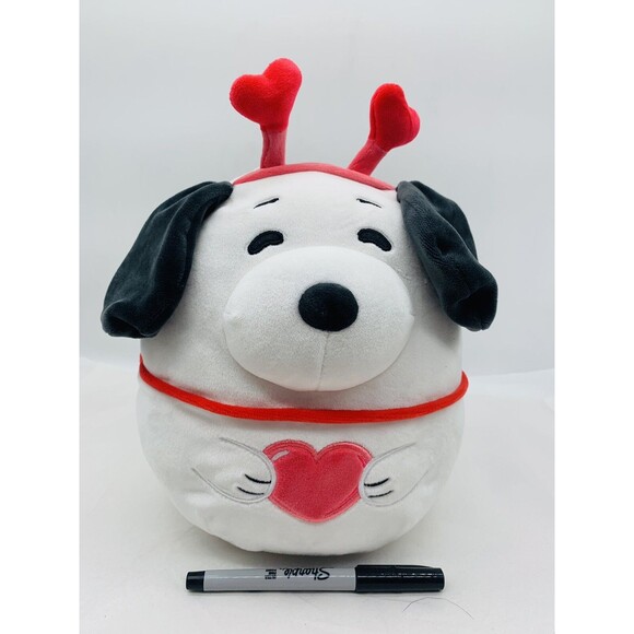 Squishmallow Snoopy Every Day Romance Peanuts 10" Soft Stuffed Toy 2023 Edition - Picture 6 of 15